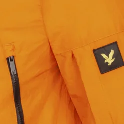 Lyle y Scott Zip Detail Parka Hombre Chaquetón JK1325V-W118