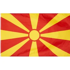 Macedonia del Norte Bandera MUWO "Nations Together" 90 x 150 cm