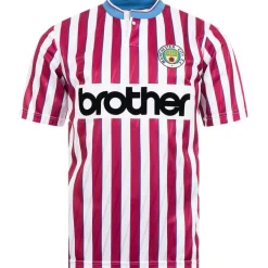 Manchester City F.C. 1988 Hombre Fuera Camiseta retro 701223690-001