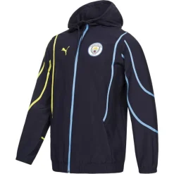 Manchester City F.C. PUMA Hombre Chaqueta de presentación 777580-24