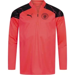 Manchester City PUMA Entrenamiento 1/4-Zip Hombre Sudadera 772858-17