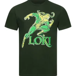 Marvel Loki Hombre Camiseta MAMTS086FST