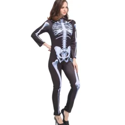 Mrs. Skeleton Mono Mujer Disfraz MIESEPETER®