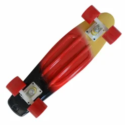 MUWO "Cruiser" Penny Board Mini Skateboard rojo