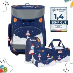 MUWO "Lil Elon" Niño Mochila Conjunto 5 uds.