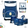 MUWO "Lil Officer" Niño Mochila escolar Conjunto 5 piezas.