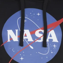 NASA Circle Hoodie Hombre Sudadera con capucha TMMHS007BLK