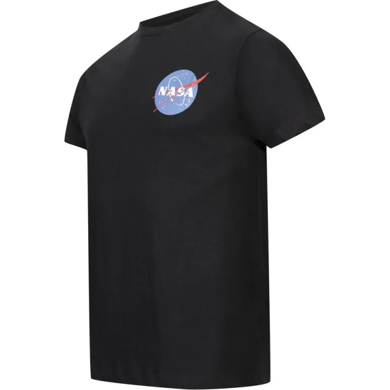 NASA Core Logo Hombre Camiseta TMMTS006BLK