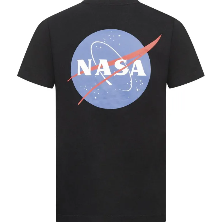 NASA Core Logo Hombre Camiseta TMMTS006BLK