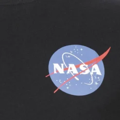 NASA Core Logo Hombre Camiseta TMMTS006BLK