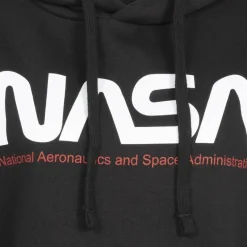 NASA Insignia Hoodie Mujer Sudadera con capucha TMLHC033BLK