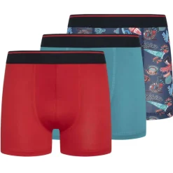 Parker & Fox Rendimiento Niño Calzoncillos bóxer Pack de 3 PRXFA24B151643-604