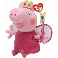 Peppa Pig Princesa TY Beanie Peluche 15 cm 46129