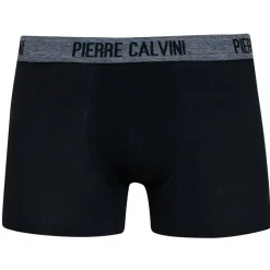 PIERRE CALVINI Hipster Hombre Calzoncillos bóxer Pack de 3 Negro 6130-B-4