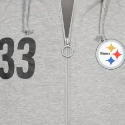 Pittsburgh Steelers NFL Fanatics Hombre Sudadera con cremallera y capucha 2083MGRYFHEPST