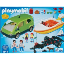 PLAYMOBIL® Familyvan con remolque para barco 4144