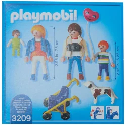 PLAYMOBIL® Paseo familiar con silla de paseo 3209