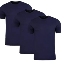 PUMA Niño Camiseta Pack de 3 azul 683577-02-3