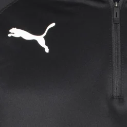 PUMA Padel Fleece Hoodie Hombre 1/4 Cremallera Sudadera con capucha 931791-03