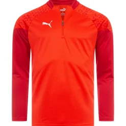 PUMA teamCUP 1/4-Zip Hombre Sudadera de entrenamiento 657982-01