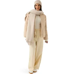 Reebok 2 in 1 Puffer reversible Mujer Chaquetón RBO21100-Avena