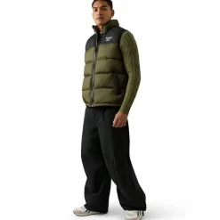 Reebok Heavyweight Puffer Hombre Chaleco RBO14920-Oliva