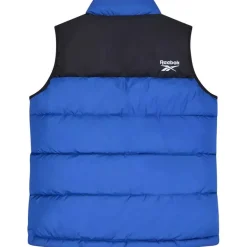 Reebok Heavyweight Puffer Hombre Chaleco RBO14920-Vector-Azul