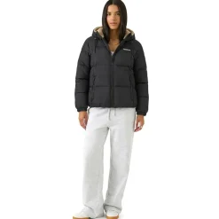 Reebok Puffer Mujer Reversible Chaquetón RBO21030-Negro