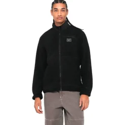 Reebok Sherpa Jacket Hombre Chaqueta de forro polar RBO15220-Negro