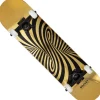 Rocket Twisted Foil Gold 7,50" Skateboard RKT-COM-1555