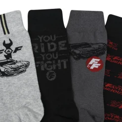 Rápido y Furioso Hombre Calcetines 4 pares 93891587