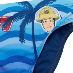 Sam El Bombero Niño Bañador slip SE1832-azul