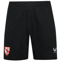 Sevilla Atlético CASTORE Hombre Pantalones cortos de primera equipación TM1085-BLACKTRUERED