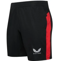 Sevilla Atlético CASTORE Hombre Pantalones cortos de primera equipación TM1085-BLACKTRUERED