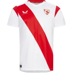 Sevilla Atlético CASTORE Hombre Camiseta de primera equipación TM1137-BLANCOTRUERED