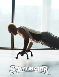 SPORTINATOR Ejercitador de manos azul claro