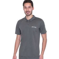 SPORTINATOR Essentials Hombre Polo de entrenamiento gris