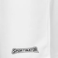 SPORTINATOR Essentials Hombre Pantalones cortos de entrenamiento blanco