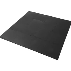 SPORTINATOR Estera protectora del suelo fitness 18-Conjunto 30cm negro