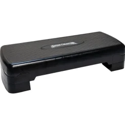SPORTINATOR "Fitness" stepper regulable en altura negro
