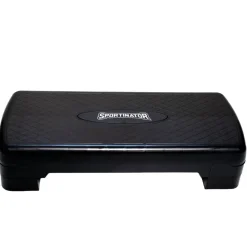 SPORTINATOR "Fitness" stepper regulable en altura negro