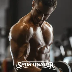 SPORTINATOR "Mobility" Mini entrenador de pedales para piernas y brazos negro