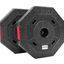 SPORTINATOR Placas protectoras de 5 libras Placas de peso físico Set de 2