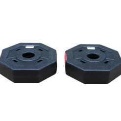 SPORTINATOR Placas protectoras de 1,25 kg Placas de pesas para fitness Set de 2