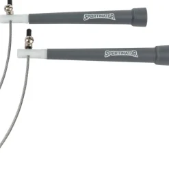 SPORTINATOR velocidad Cuerda para saltar gris