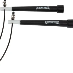 SPORTINATOR velocidad-Cuerda para saltar negro