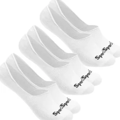 SportSpar.de "Sparlinge" Pinkies Calcetines cortos 3 pares blanco