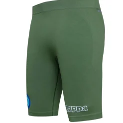 SSC Napoli Kappa Kombat Nusas Hombre Pantalones cortos de compresión 303GBM0-VERDE