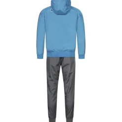 SSC Neapel EA7 Emporio Armani Hombre Con capucha Chándal de presentación azul EASSCN23R08-AZZURRO