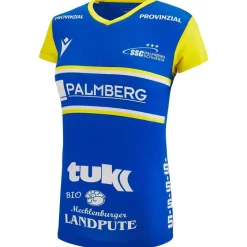 SSC Palmberg Schwerin macron Mujer Camiseta de segunda equipación 58563768